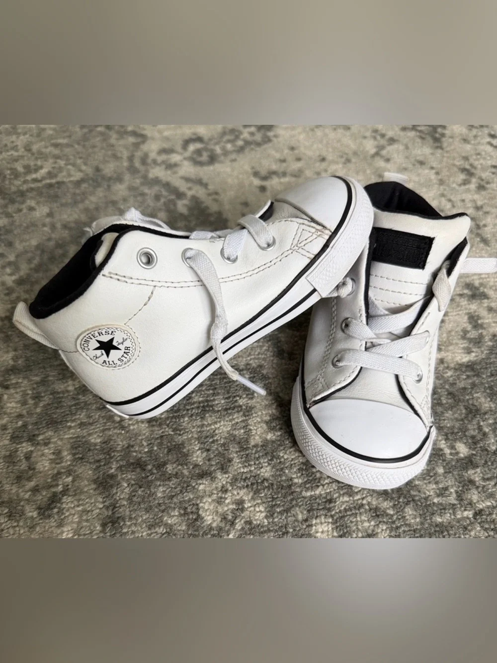 Bundle 4 toddler size 8 shoes converse high/ low Top, keen sandal, native miles